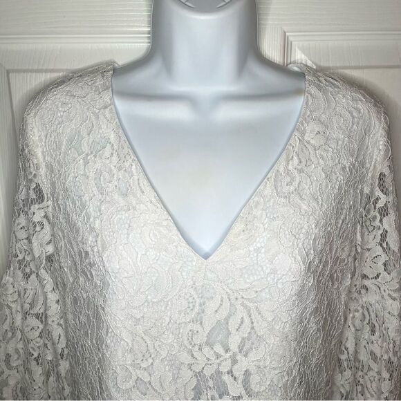 Modcloth White Lace Mini Dress - Picture 5 of 10